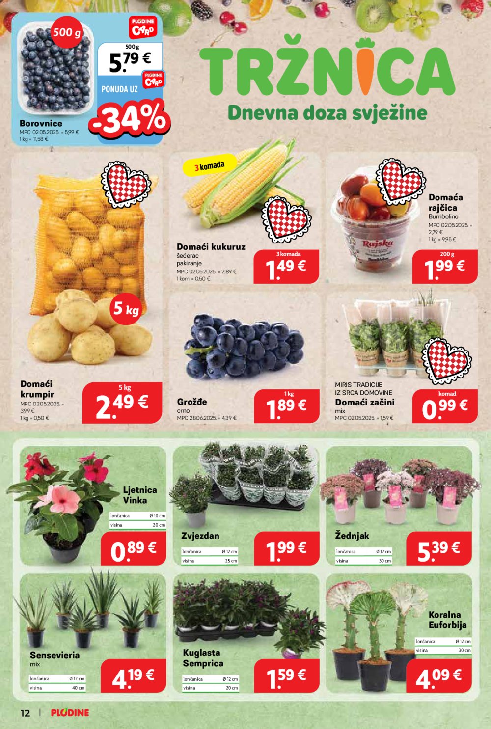 Plodine katalog Akcija 13. 08. - 19. 08. 2025.