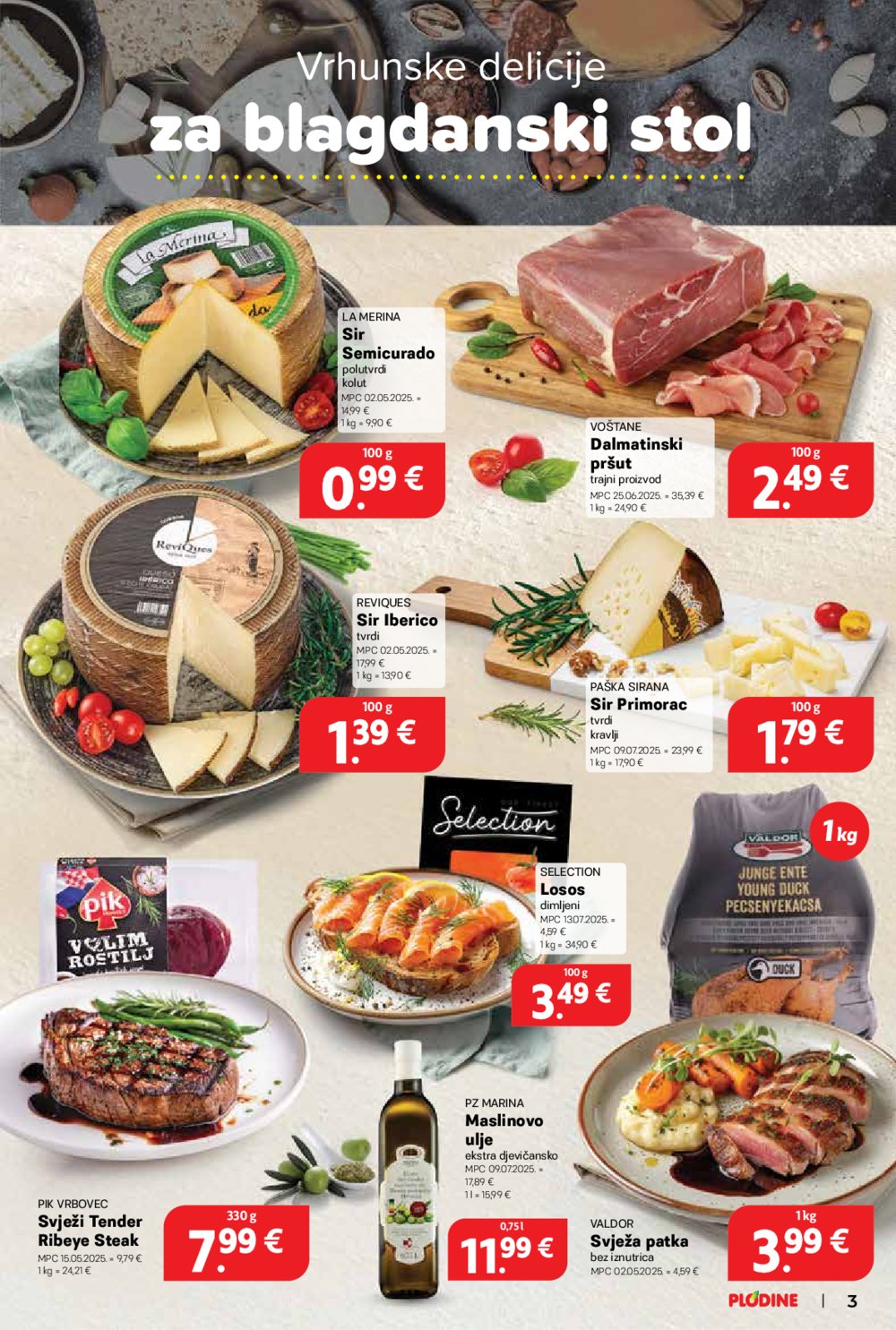 Plodine katalog Akcija 13. 08. - 19. 08. 2025.