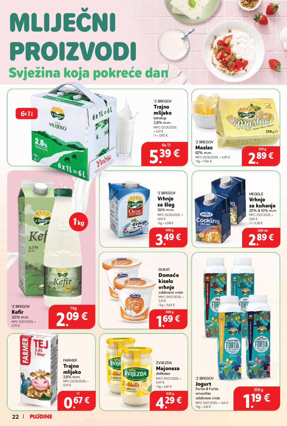 Plodine katalog Akcija 13. 08. - 19. 08. 2025.