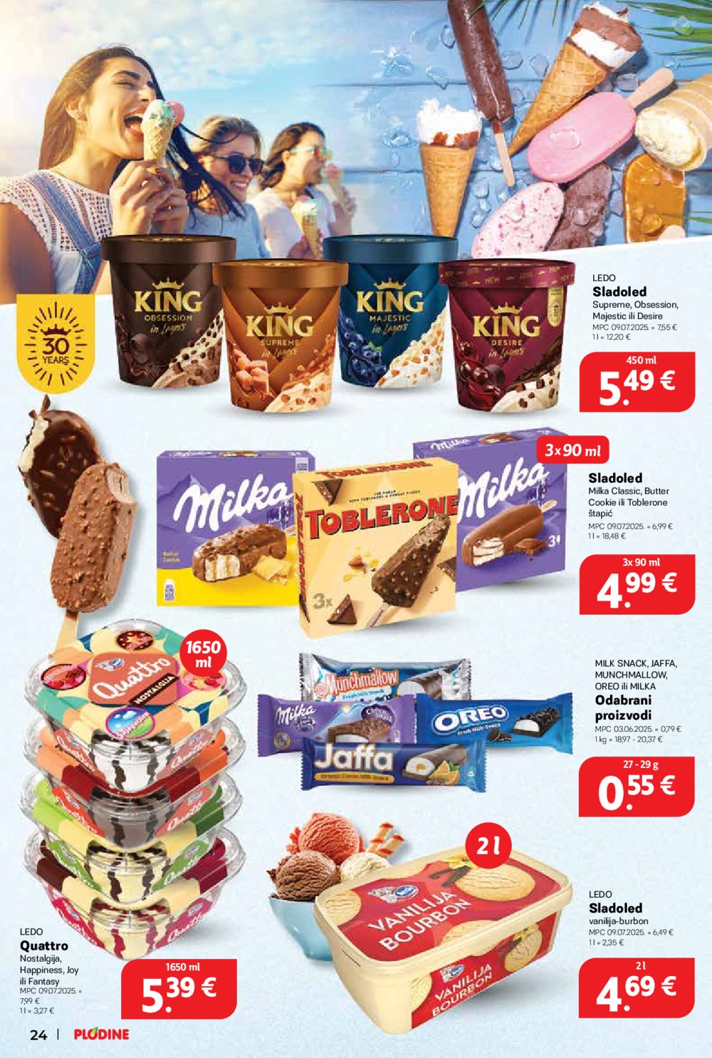 Plodine katalog Akcija 13. 08. - 19. 08. 2025.