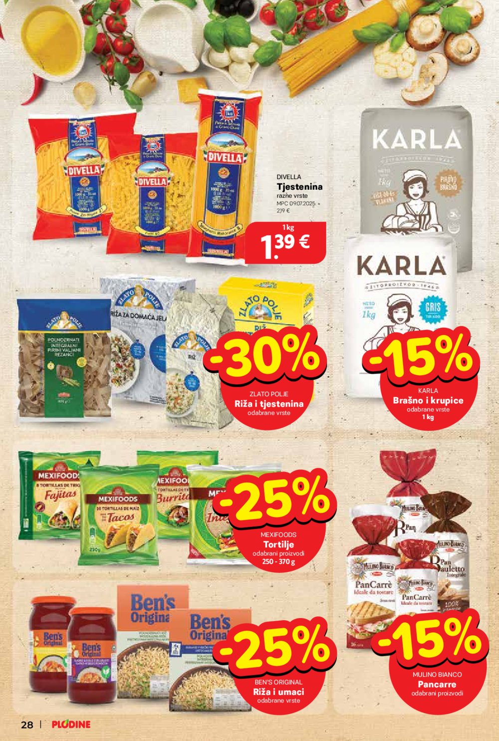 Plodine katalog Akcija 13. 08. - 19. 08. 2025.