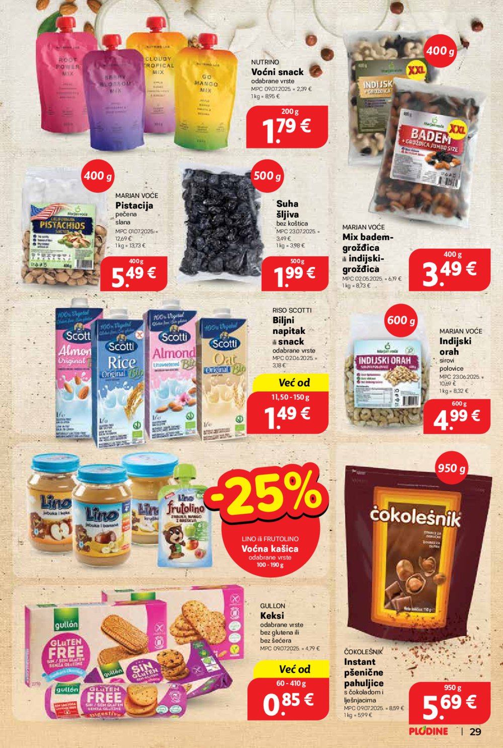 Plodine katalog Akcija 13. 08. - 19. 08. 2025.