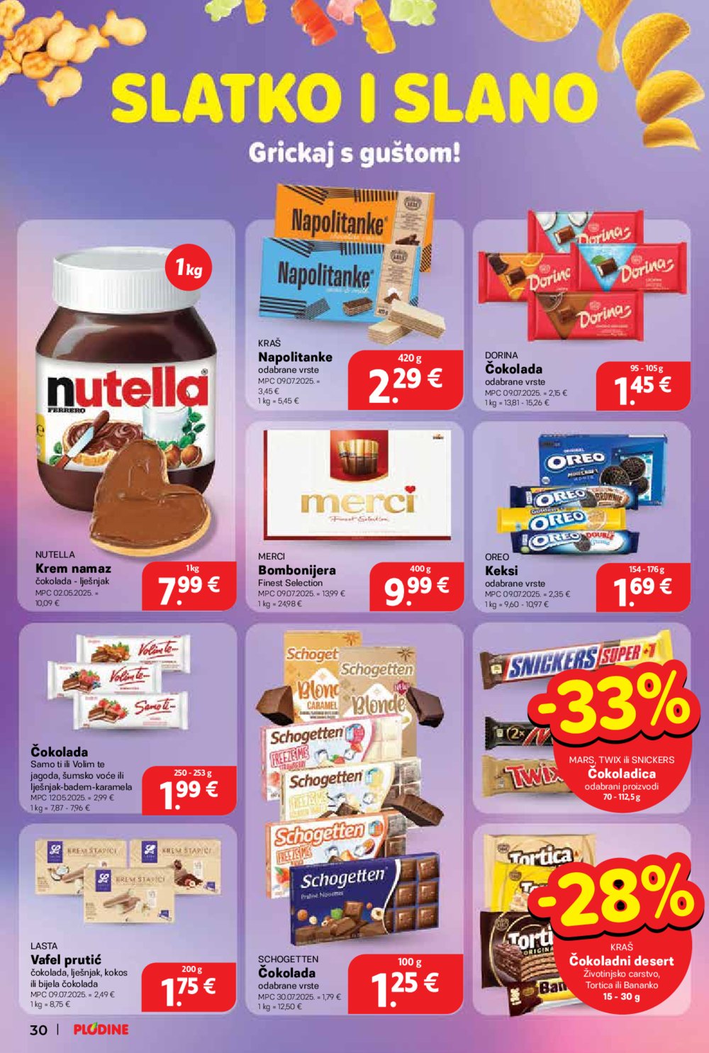 Plodine katalog Akcija 13. 08. - 19. 08. 2025.