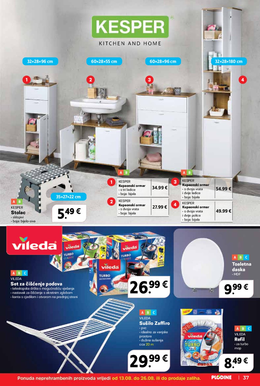 Plodine katalog Akcija 13. 08. - 19. 08. 2025.