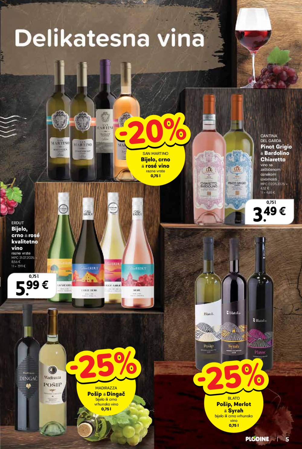 Plodine katalog Akcija 13. 08. - 19. 08. 2025.