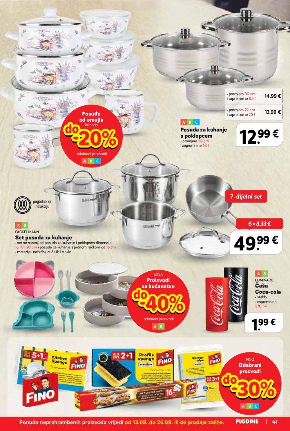 Plodine katalog Akcija 13. 08. - 19. 08. 2025.