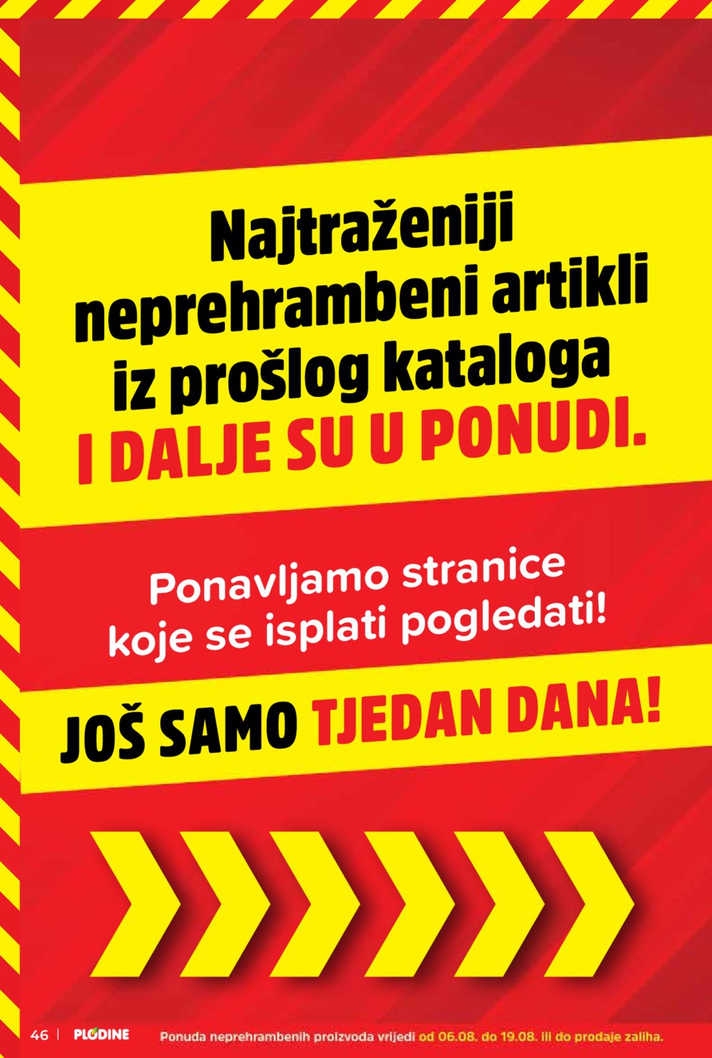 Plodine katalog Akcija 13. 08. - 19. 08. 2025.