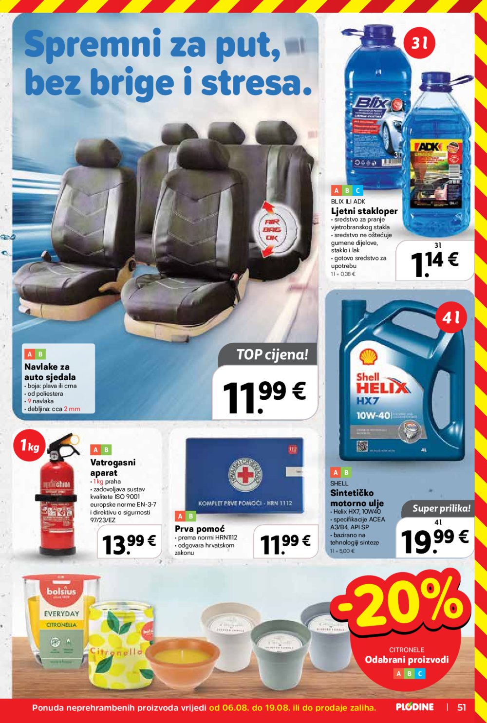 Plodine katalog Akcija 13. 08. - 19. 08. 2025.