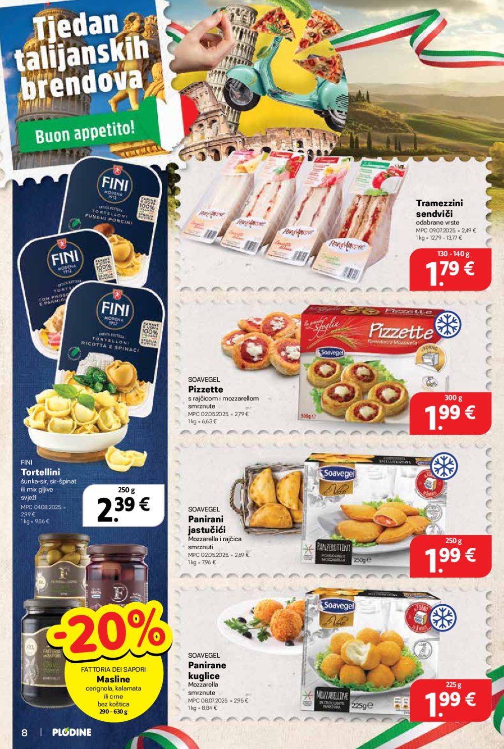 Plodine katalog Akcija 13. 08. - 19. 08. 2025.