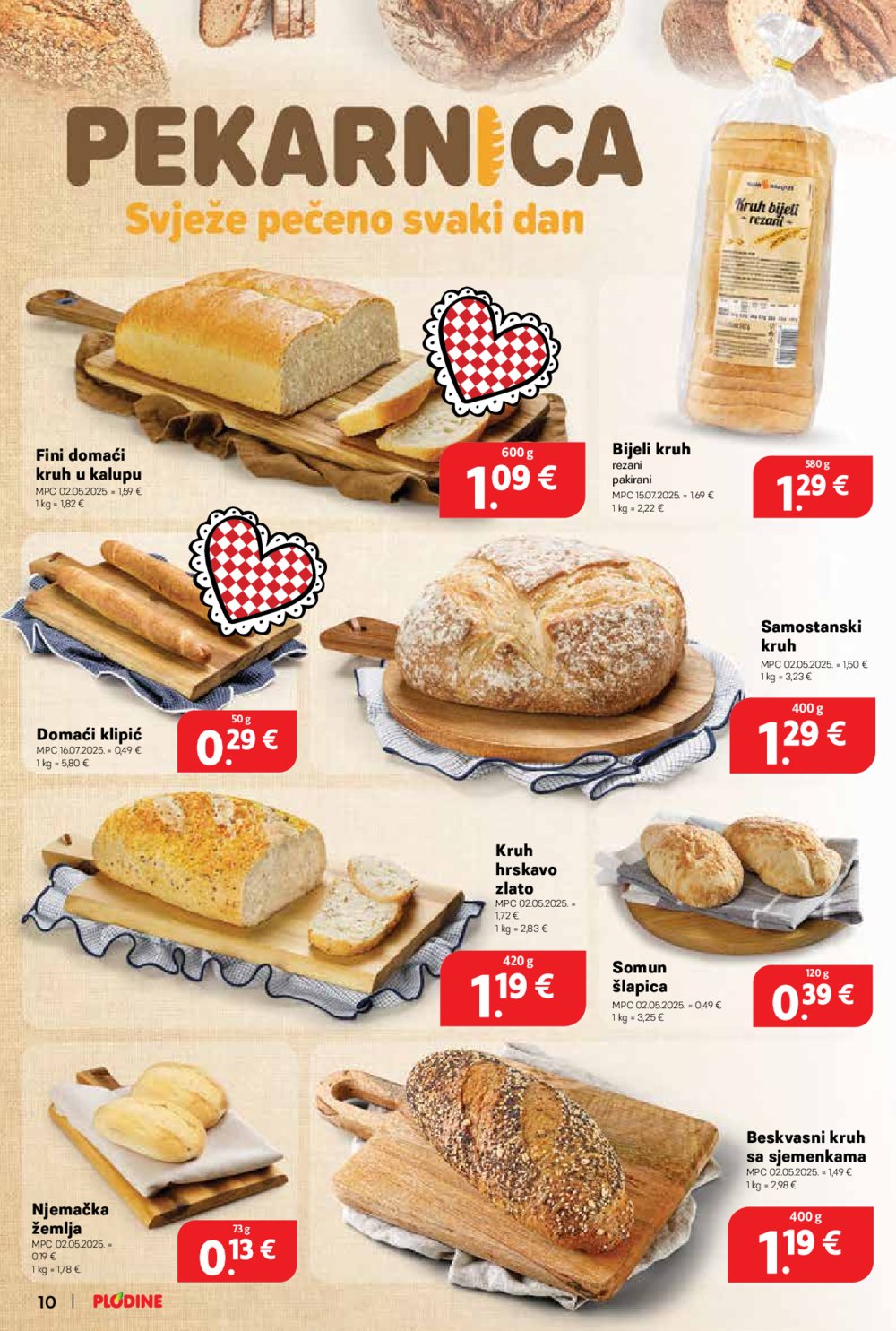 Plodine katalog Akcija 13. 08. - 19. 08. 2025.