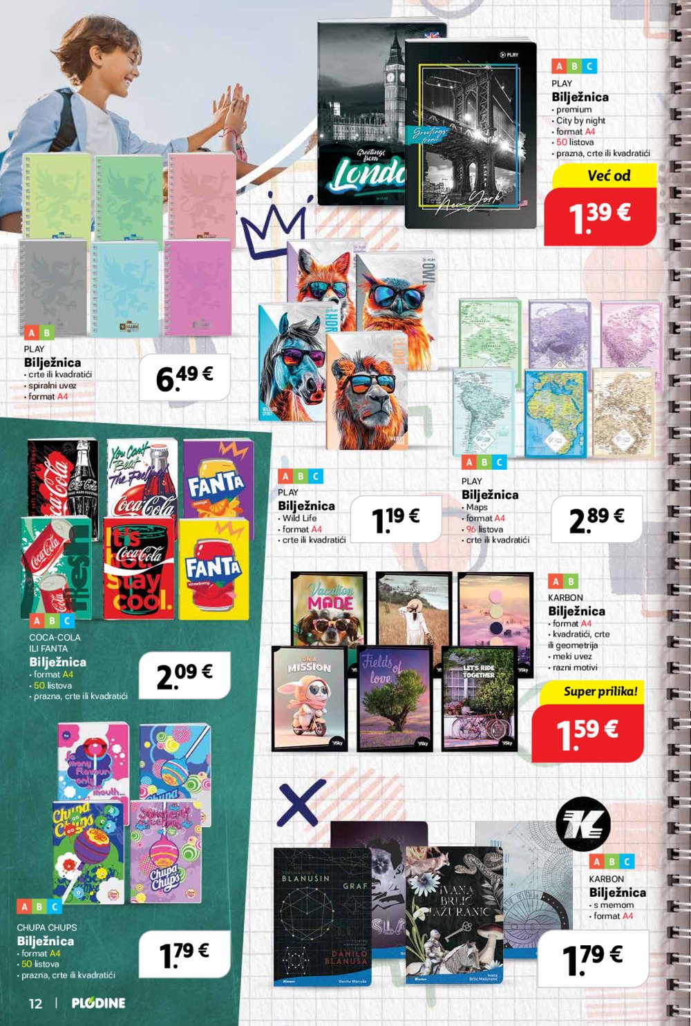 Plodine katalog Škola 13. 08. - 23. 09. 2025.