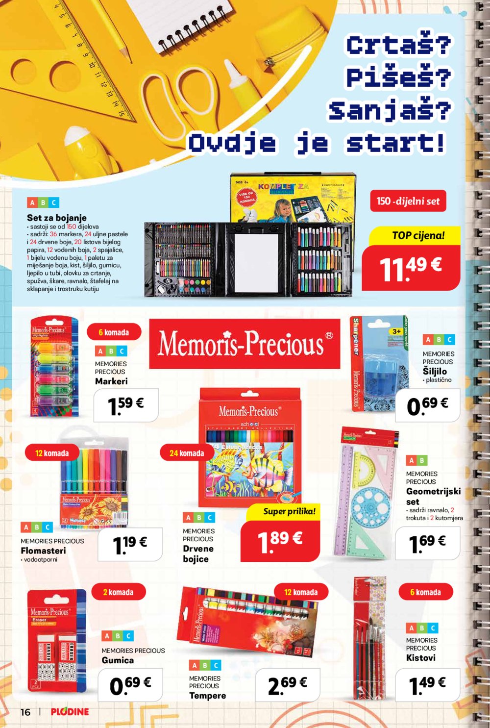 Plodine katalog Škola 13. 08. - 23. 09. 2025.