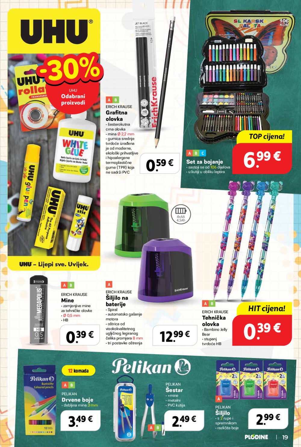 Plodine katalog Škola 13. 08. - 23. 09. 2025.