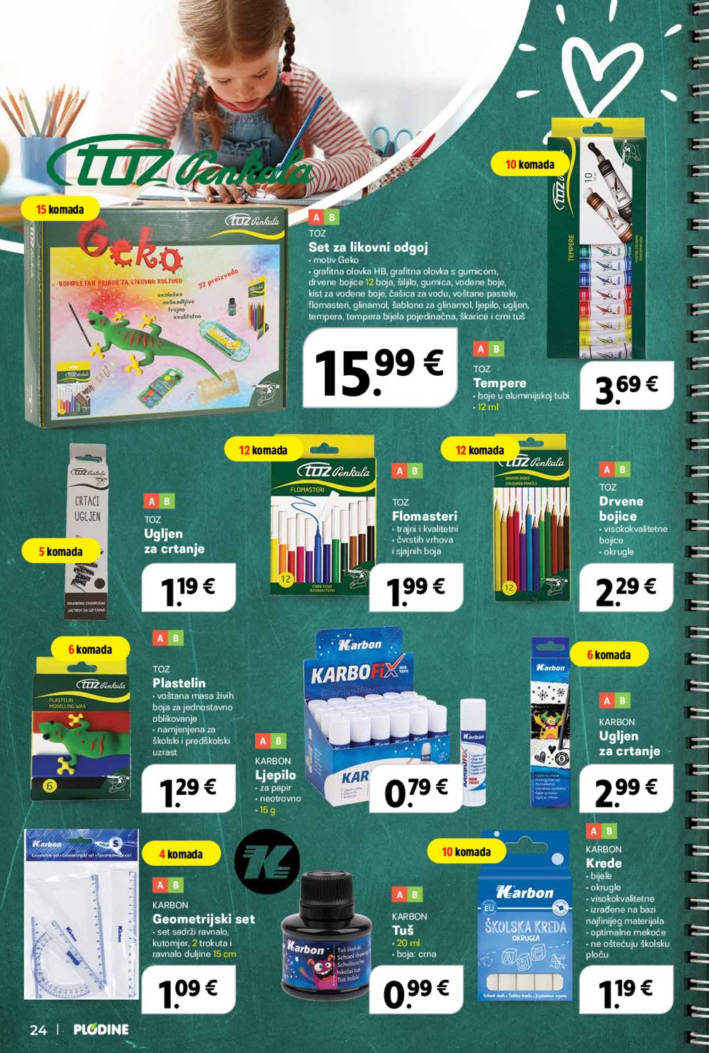 Plodine katalog Škola 13. 08. - 23. 09. 2025.