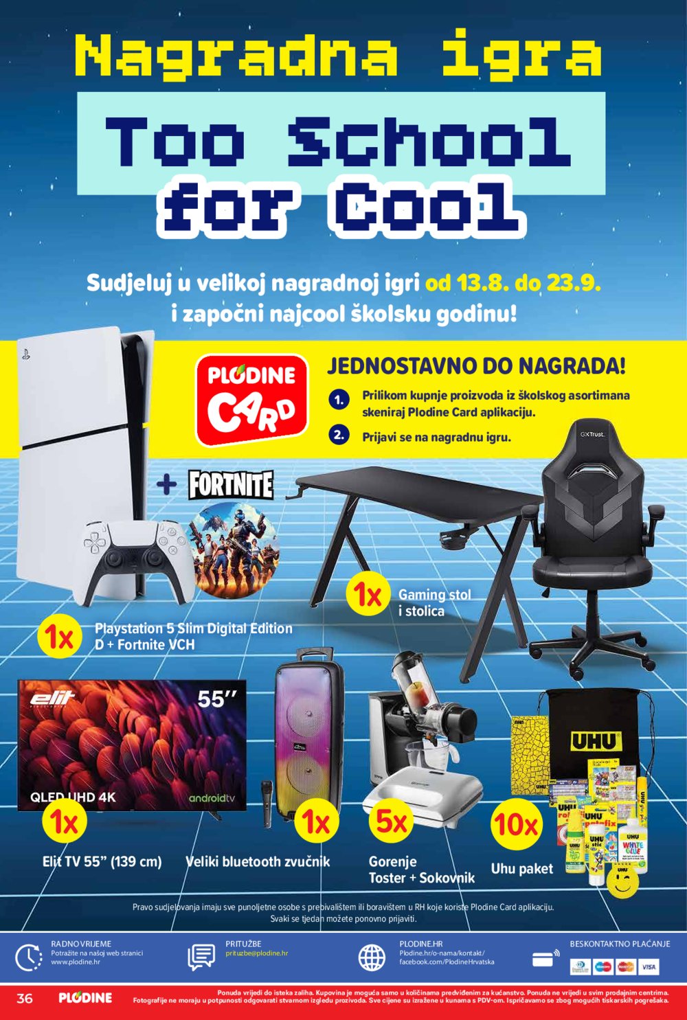 Plodine katalog Škola 13. 08. - 23. 09. 2025.