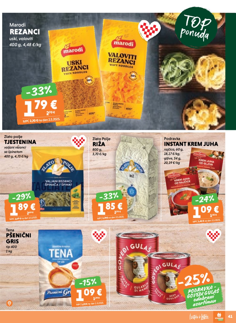 Studenac katalog Akcija 13.08.-26.08.2025.