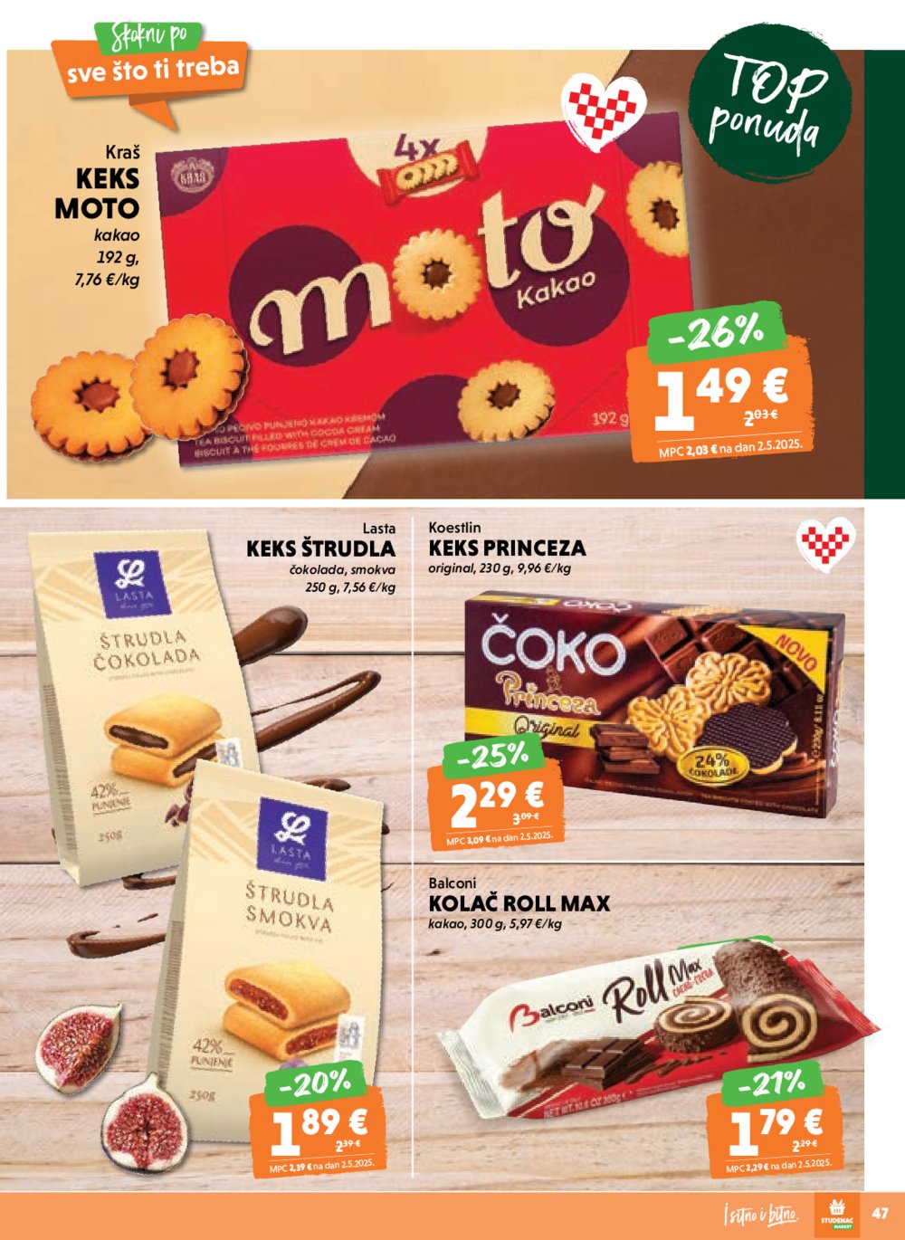 Studenac katalog Akcija 13.08.-26.08.2025.