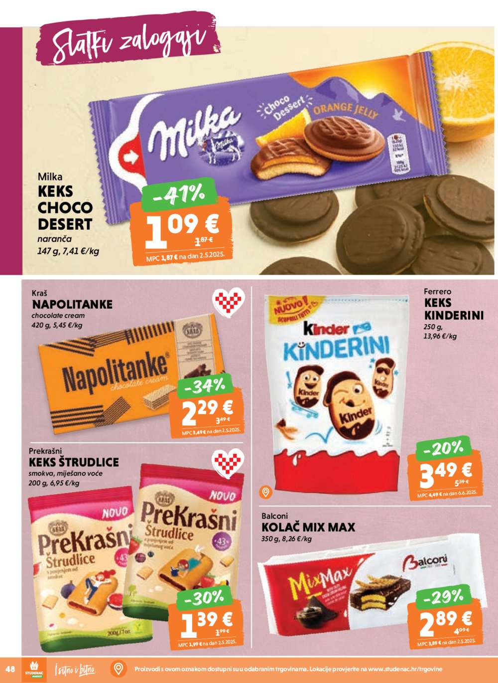 Studenac katalog Akcija 13.08.-26.08.2025.