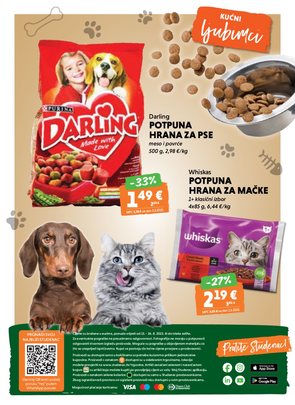 Studenac katalog Akcija 13.08.-26.08.2025.
