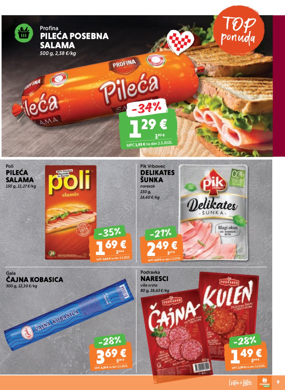 Studenac katalog Akcija 13.08.-26.08.2025.