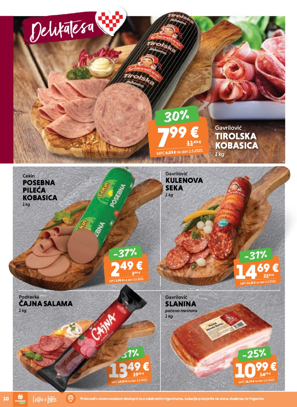 Studenac katalog Akcija 13.08.-26.08.2025.