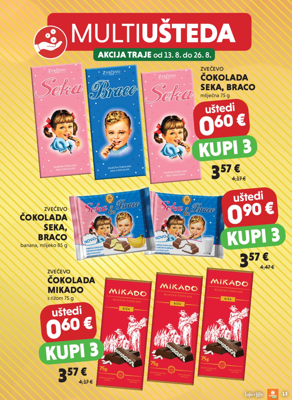 Studenac katalog Multiušteda 13.08.-26.08.2025.