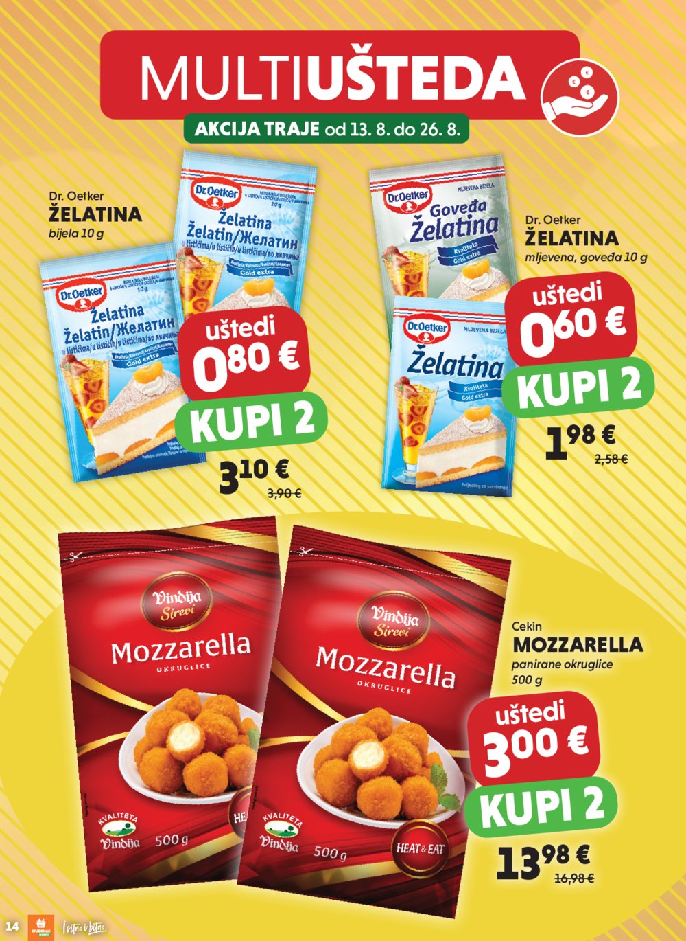 Studenac katalog Multiušteda 13.08.-26.08.2025.