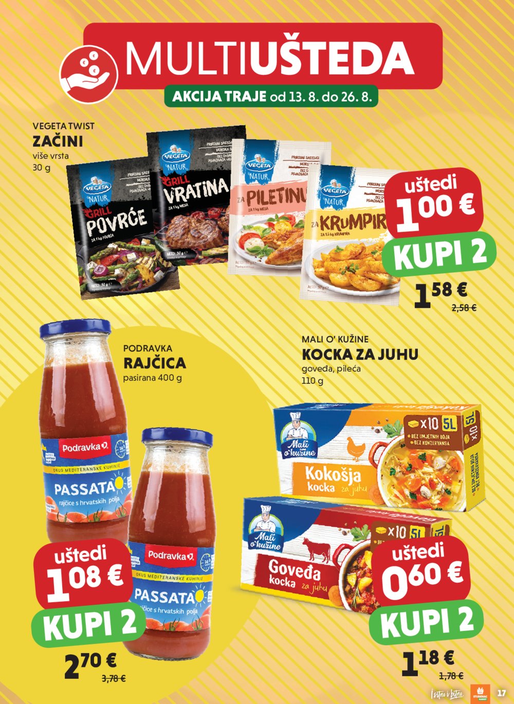 Studenac katalog Multiušteda 13.08.-26.08.2025.