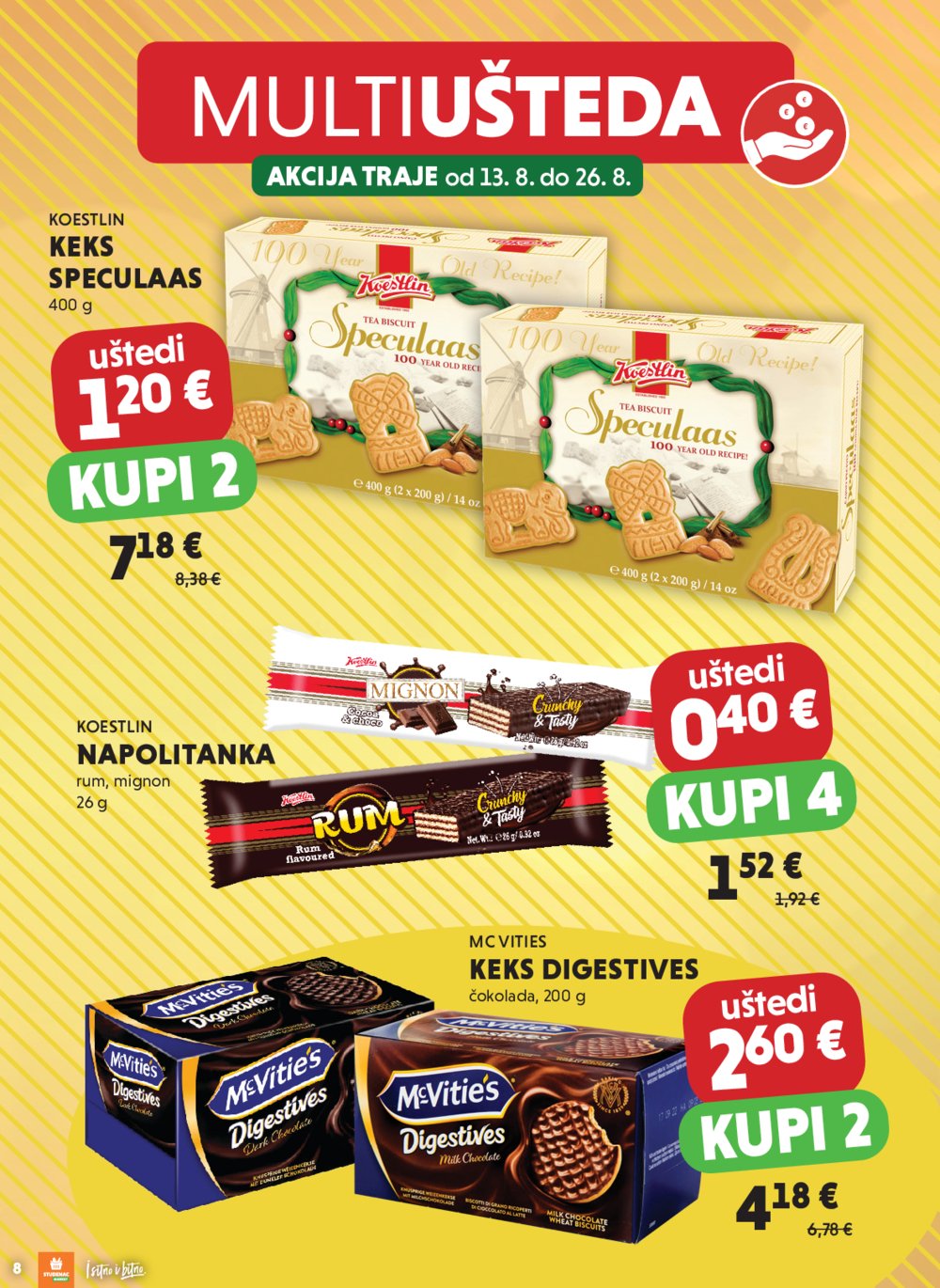 Studenac katalog Multiušteda 13.08.-26.08.2025.