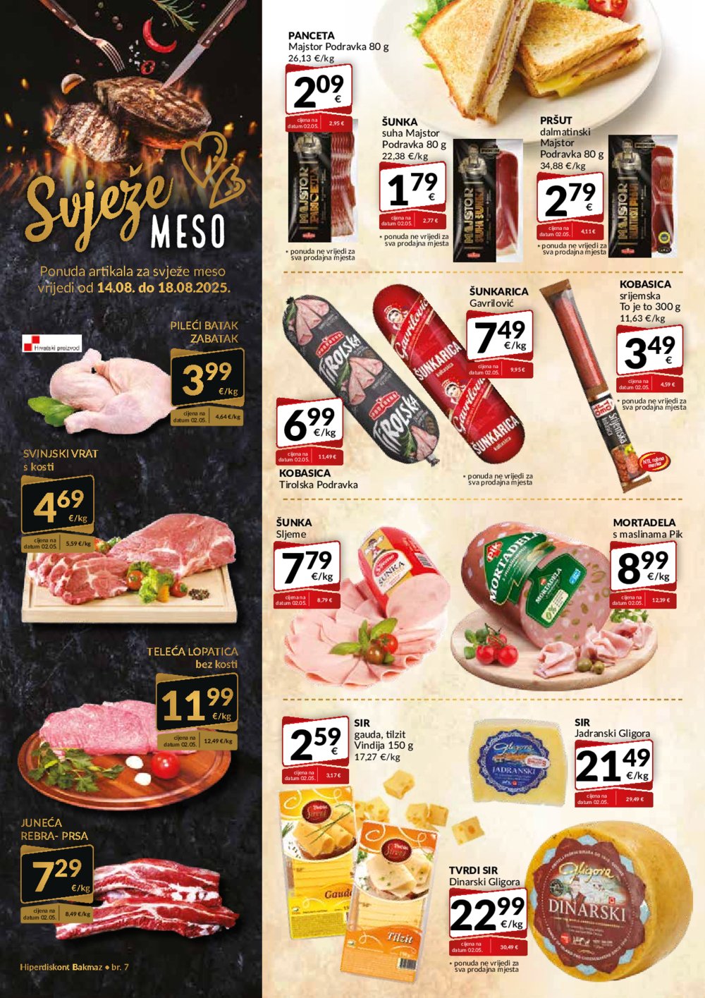 Bakmaz katalog Akcija 14.08.-20.08.2025.