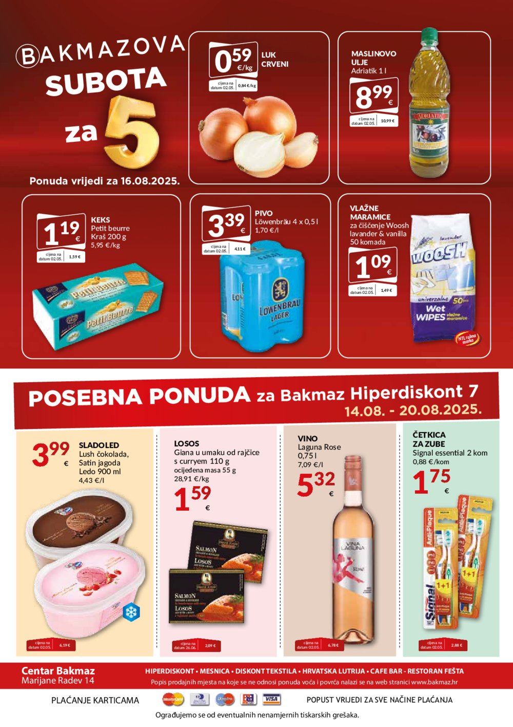 Bakmaz katalog Akcija 14.08.-20.08.2025.