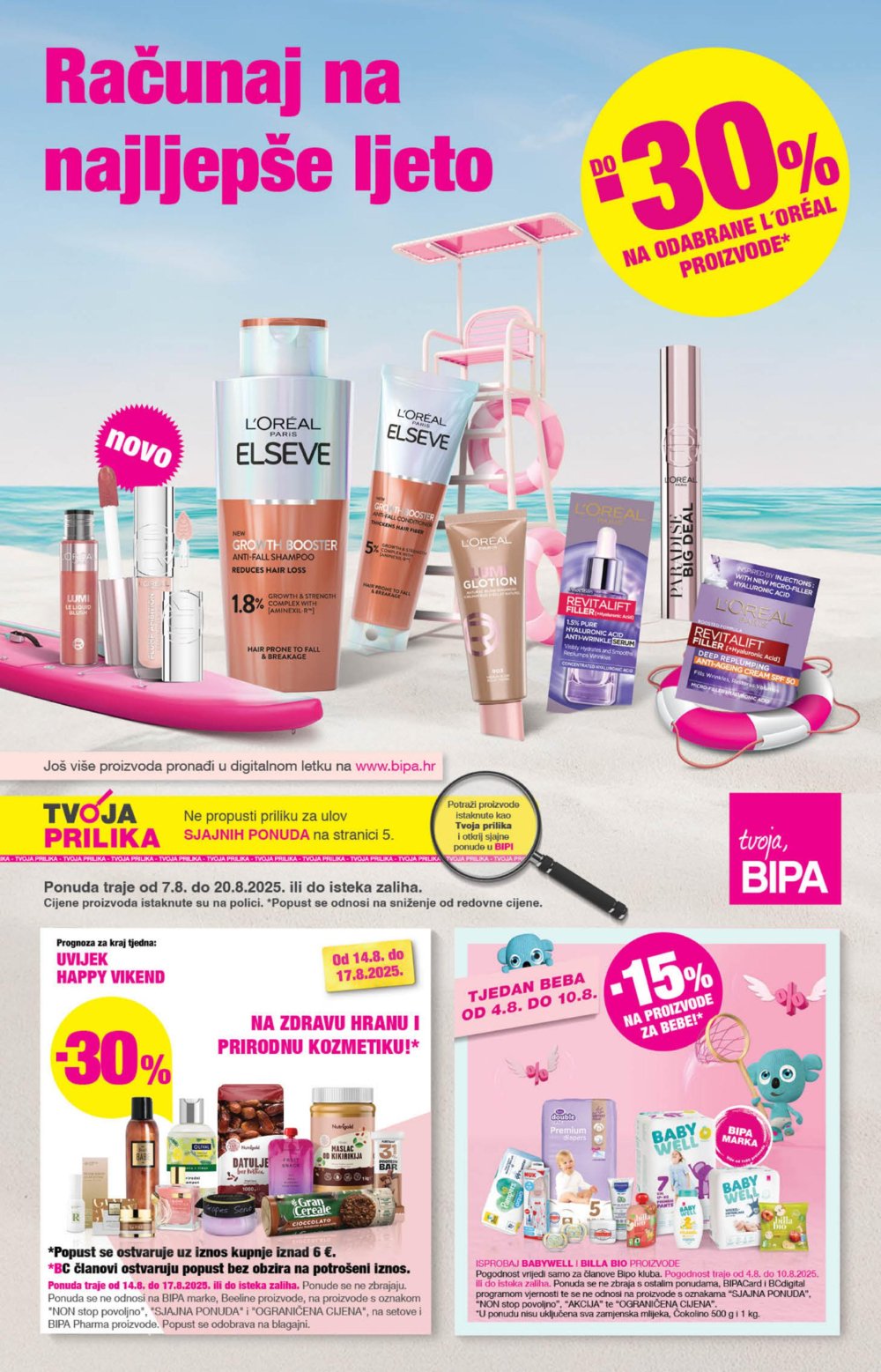 Bipa katalog Akcija 07.08.-20.08.2025.