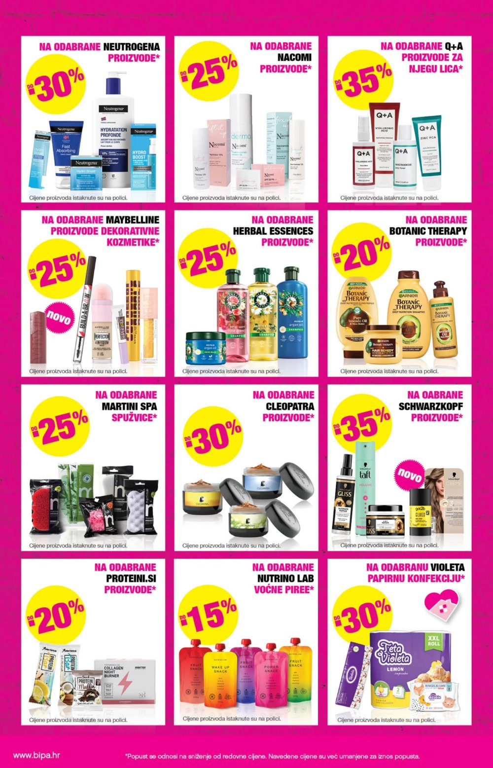 Bipa katalog Akcija 07.08.-20.08.2025.
