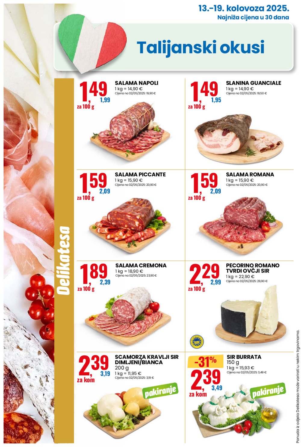 Eurospin katalog Akcija 13.08.-19.08.2025.