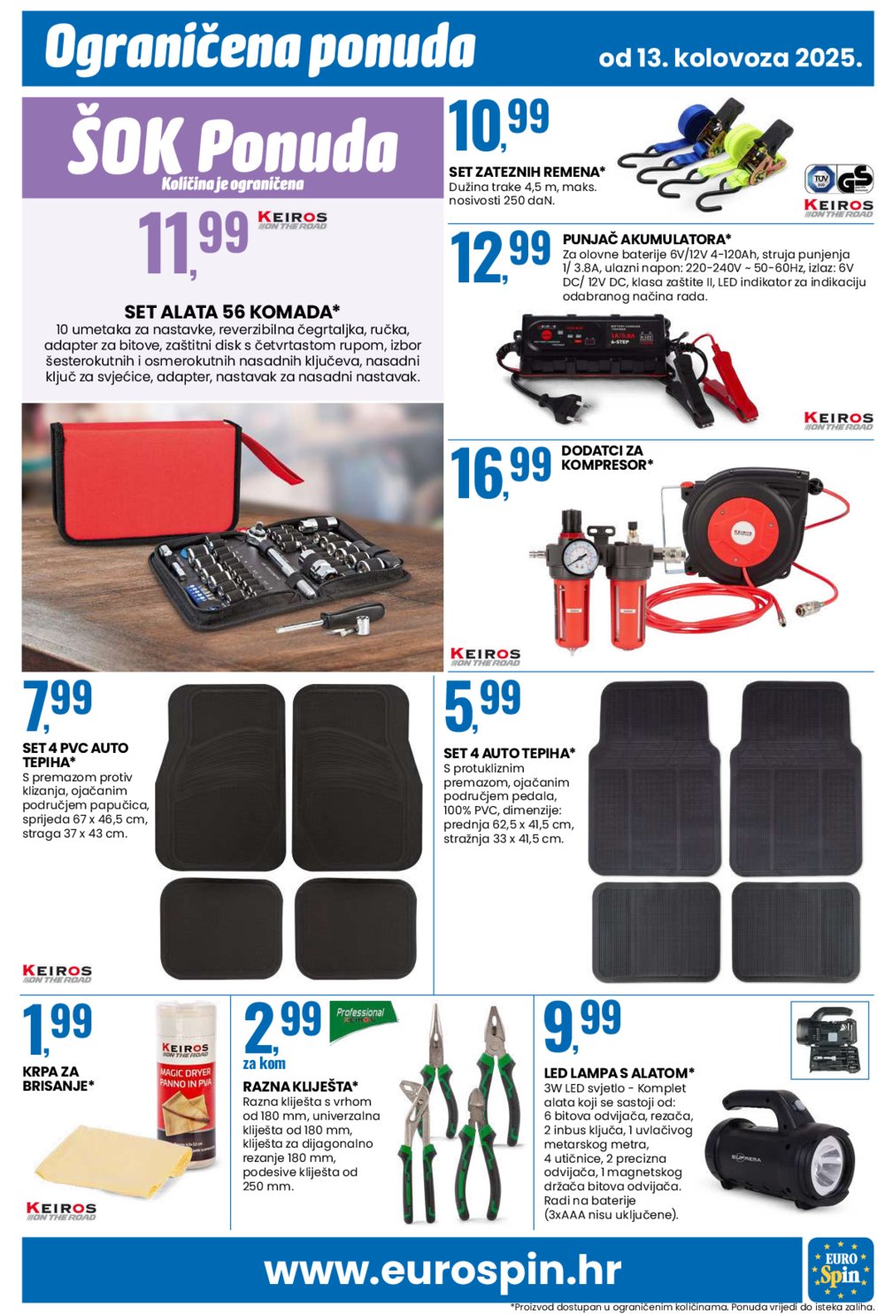Eurospin katalog Akcija 13.08.-19.08.2025.