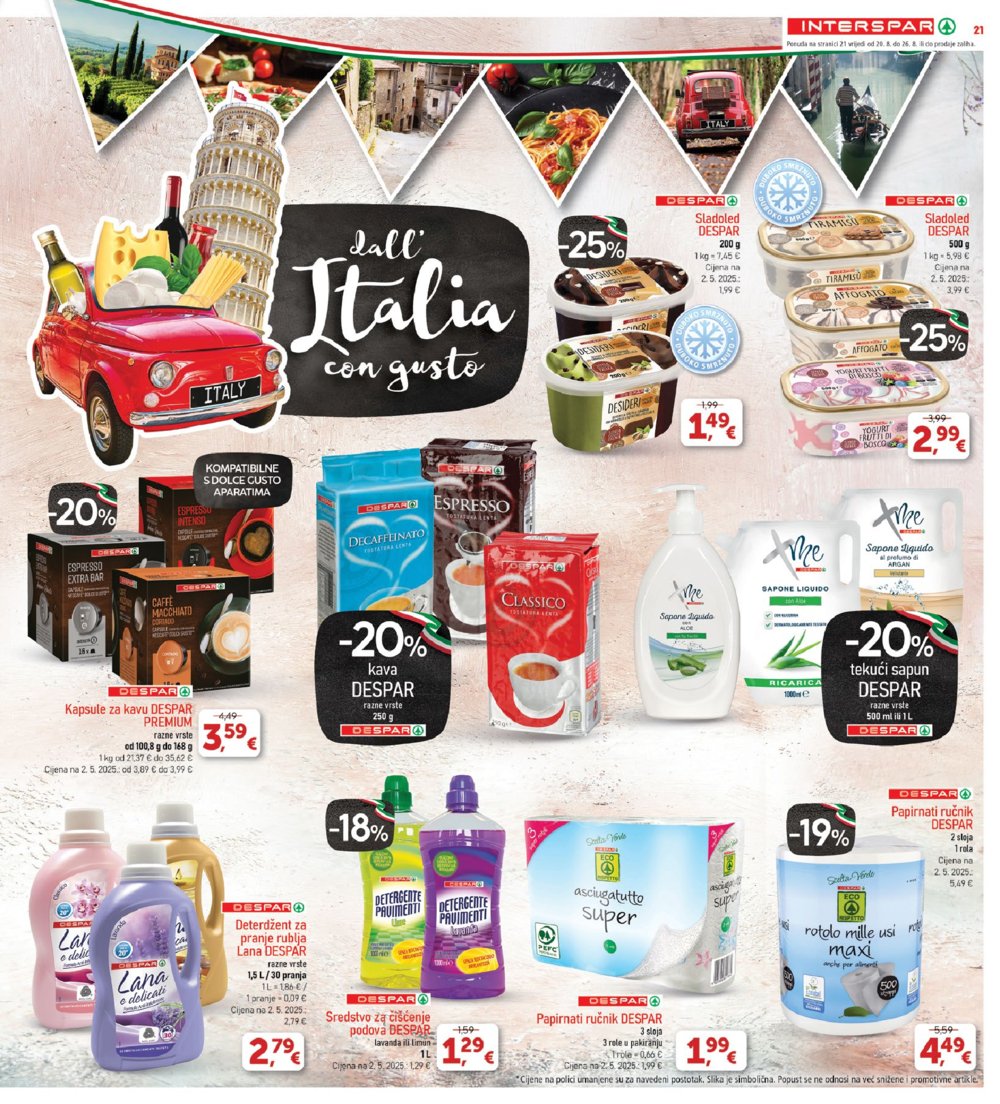 INTERSPAR katalog Akcija 20.08.-26.08.2025.