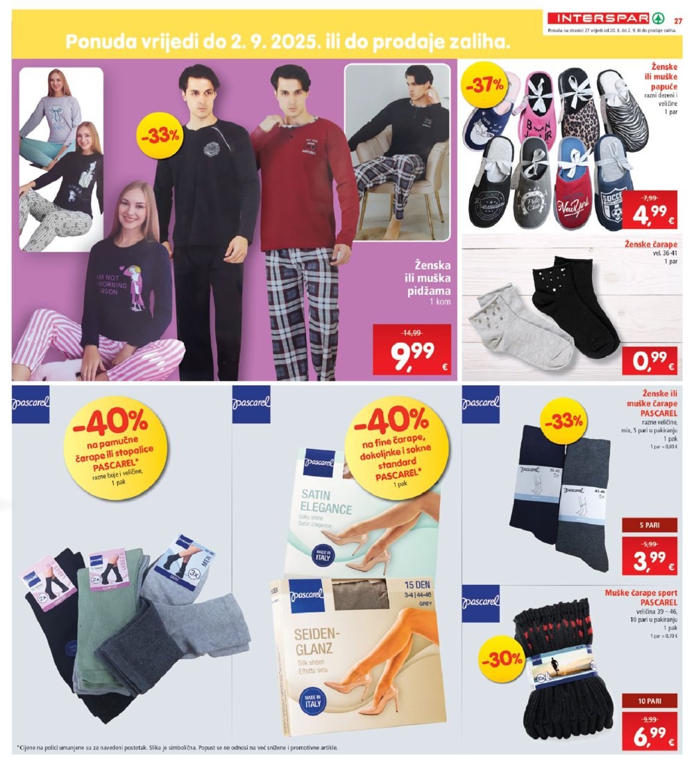 INTERSPAR katalog Akcija 20.08.-26.08.2025.
