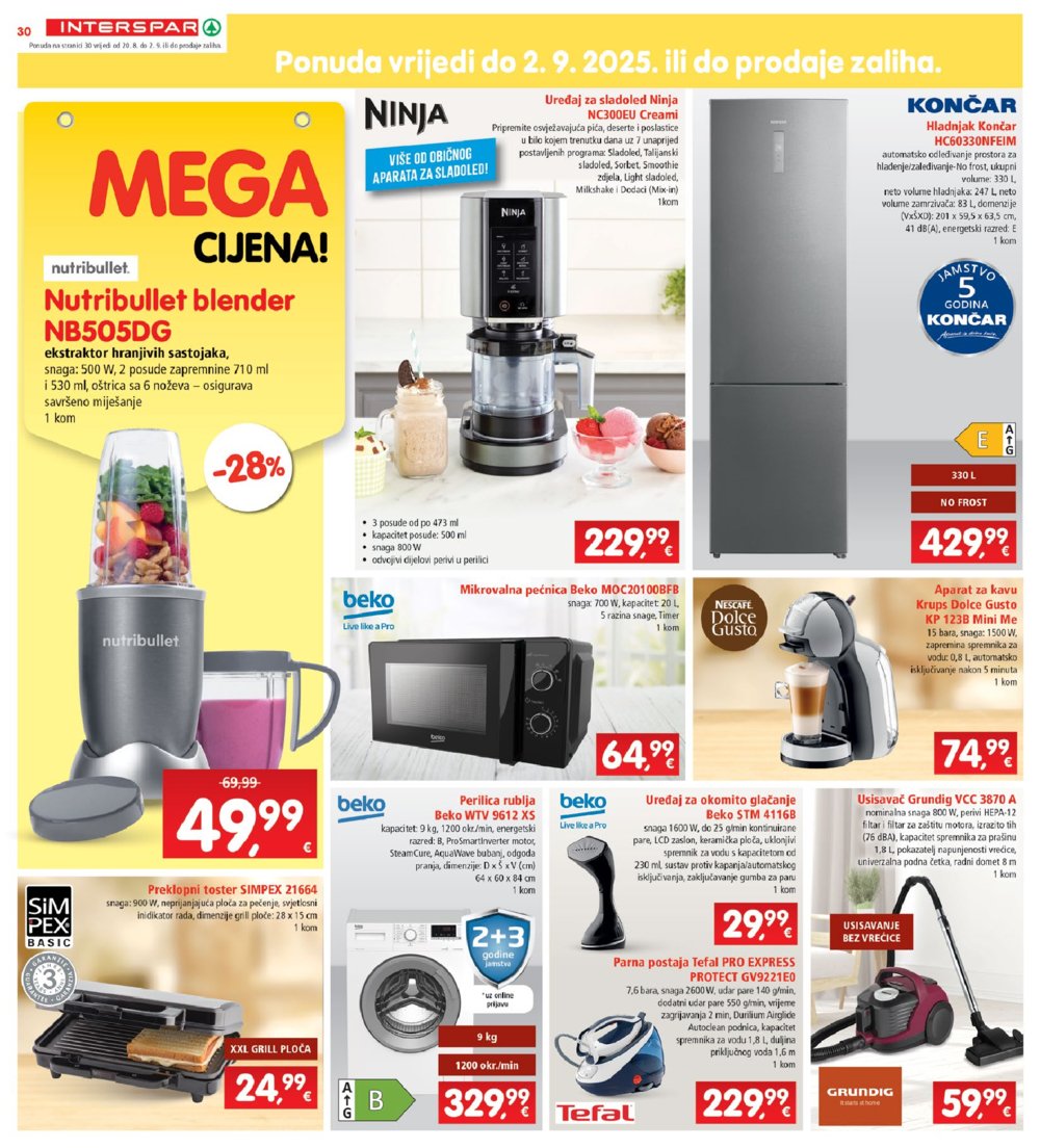 INTERSPAR katalog Akcija 20.08.-26.08.2025.