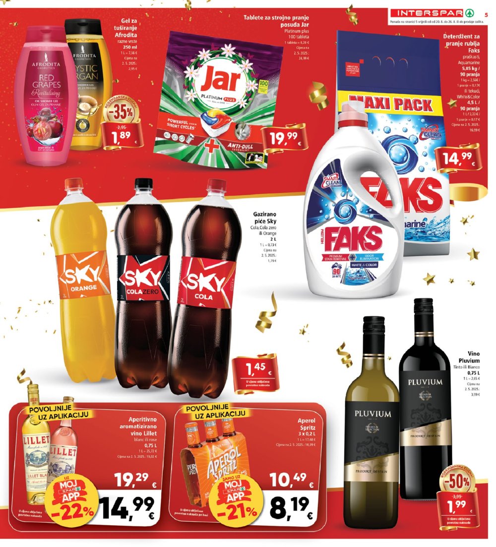 INTERSPAR katalog Akcija 20.08.-26.08.2025.