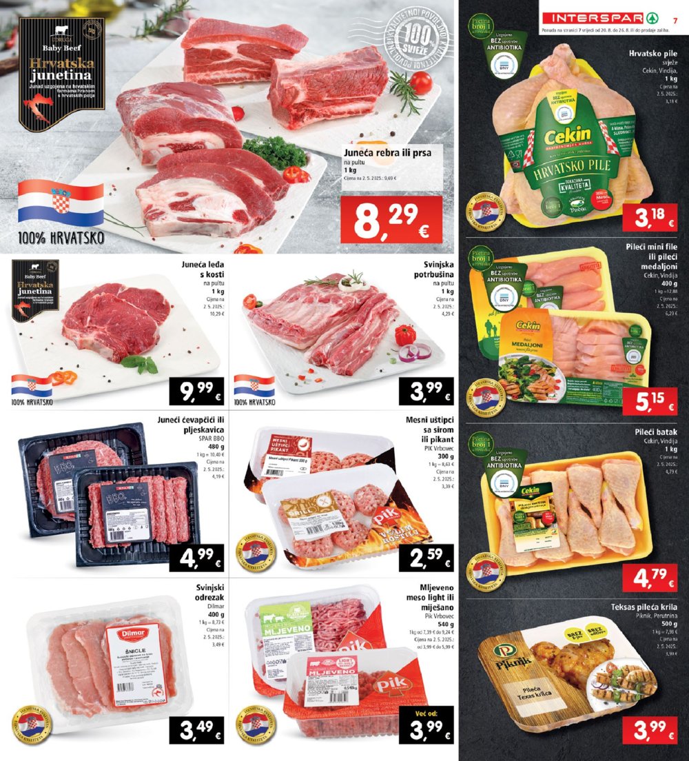 INTERSPAR katalog Akcija 20.08.-26.08.2025.