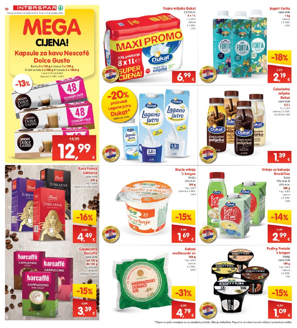 INTERSPAR katalog Akcija 20.08.-26.08.2025.