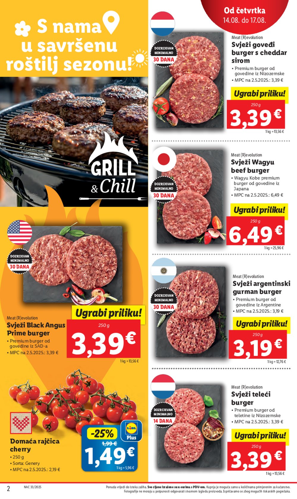 Lidl Super ponuda od četvrtka 14.08. - 17.08.2025.