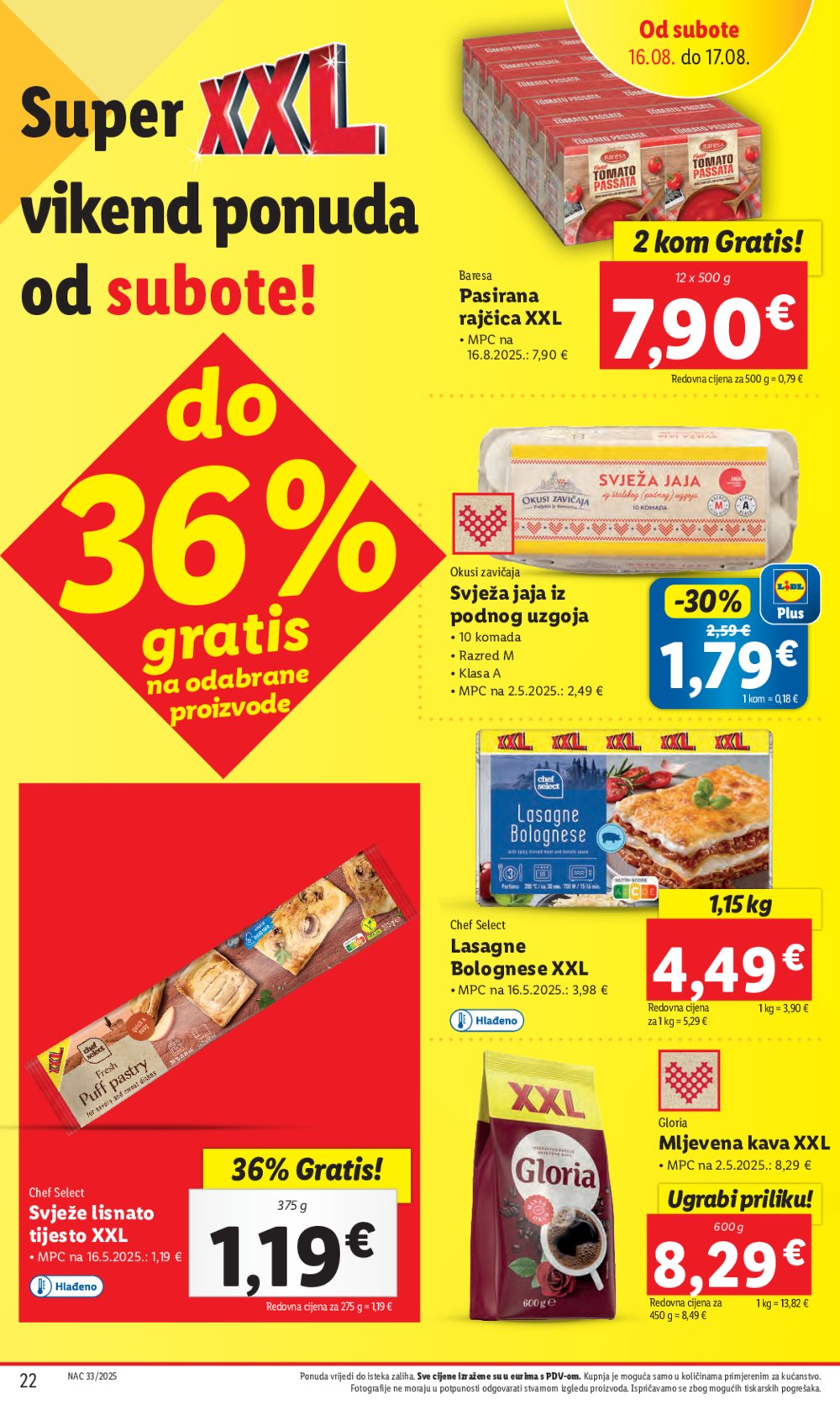 Lidl Super ponuda od četvrtka 14.08. - 17.08.2025.