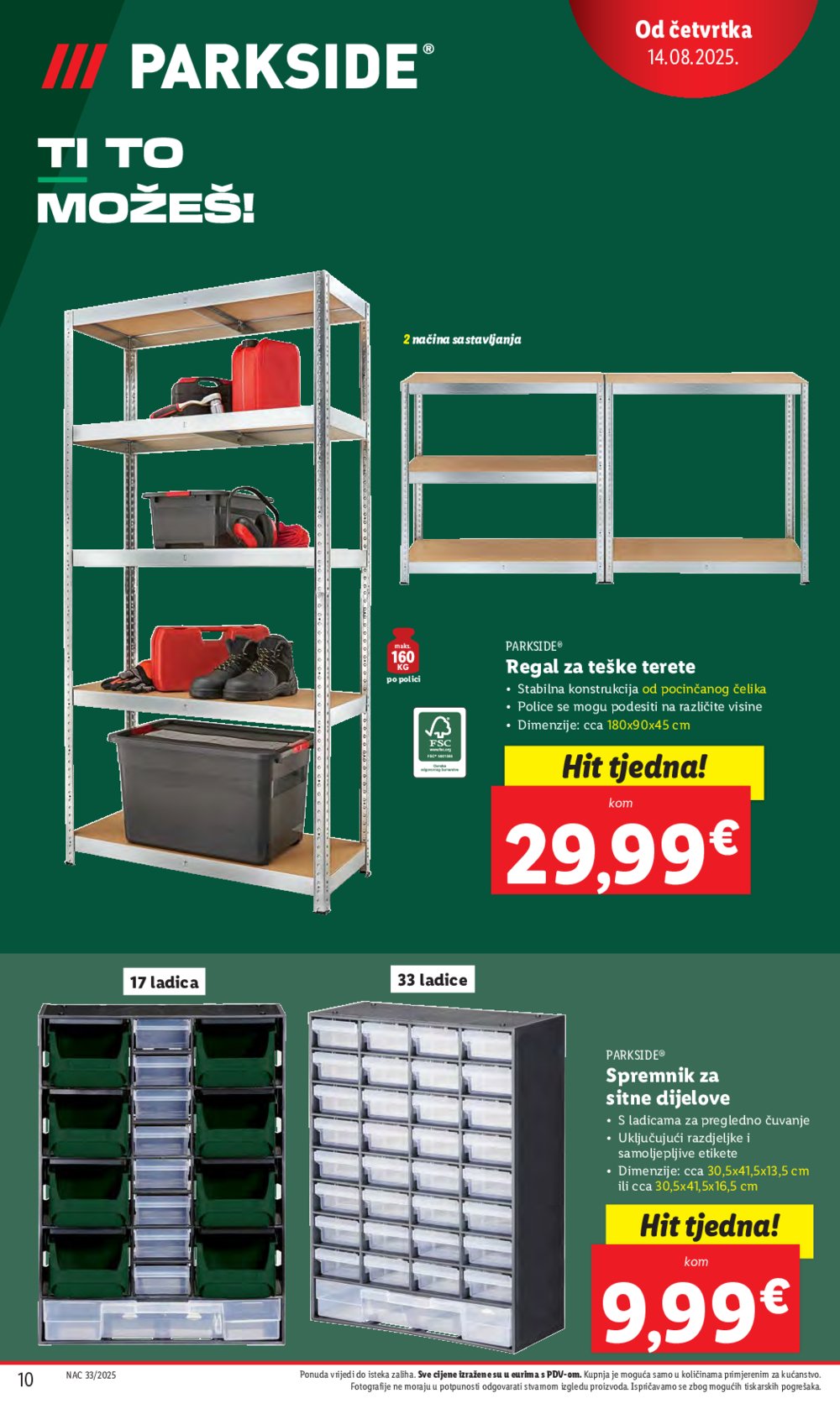 Lidl Super ponuda od četvrtka 14.08. - 17.08.2025.