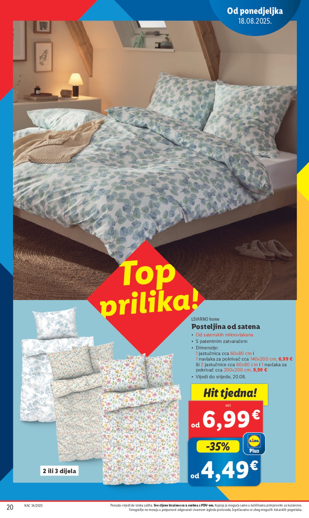 Lidl Super ponuda od ponedjeljka 18.08.-24.08.2025.