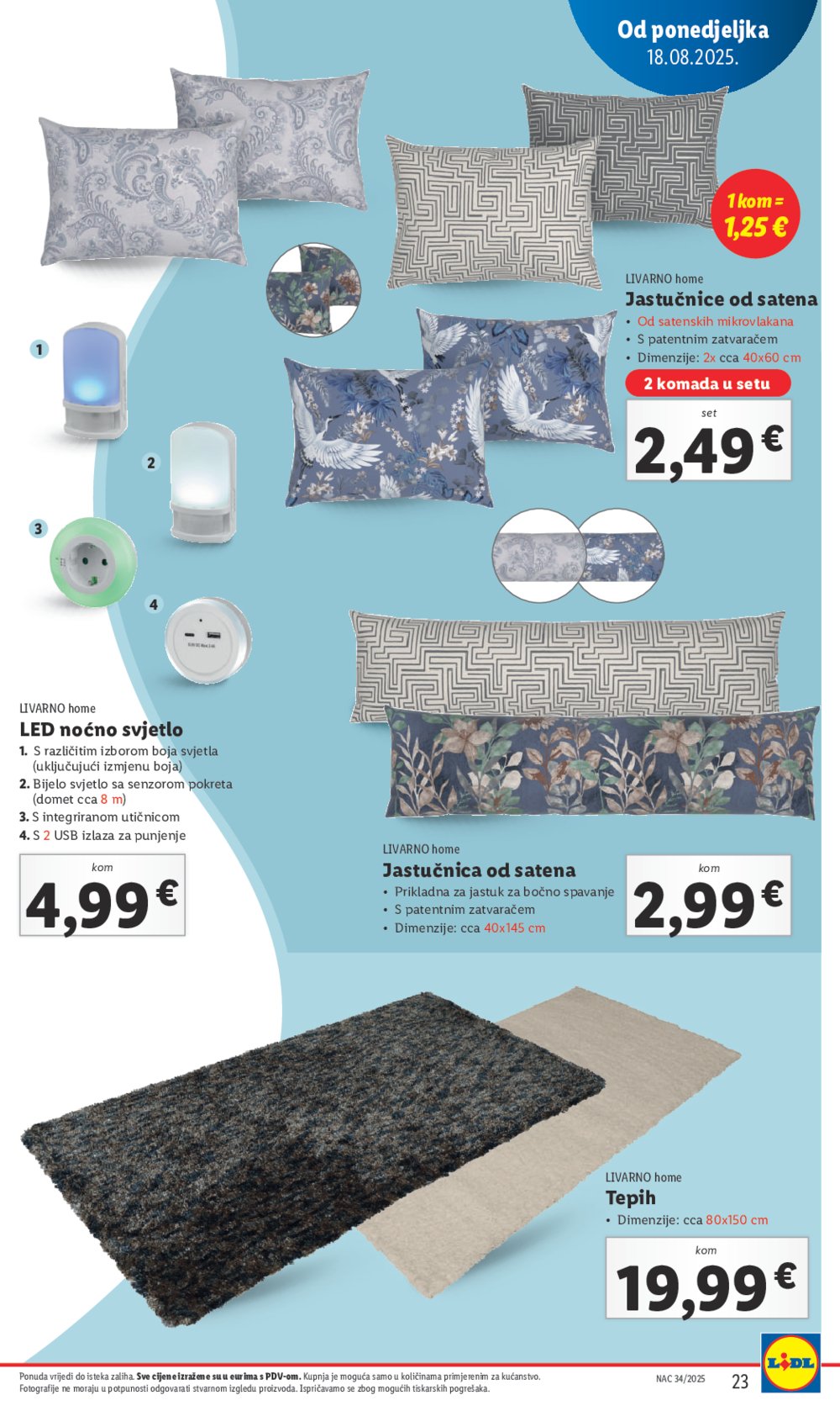 Lidl Super ponuda od ponedjeljka 18.08.-24.08.2025.