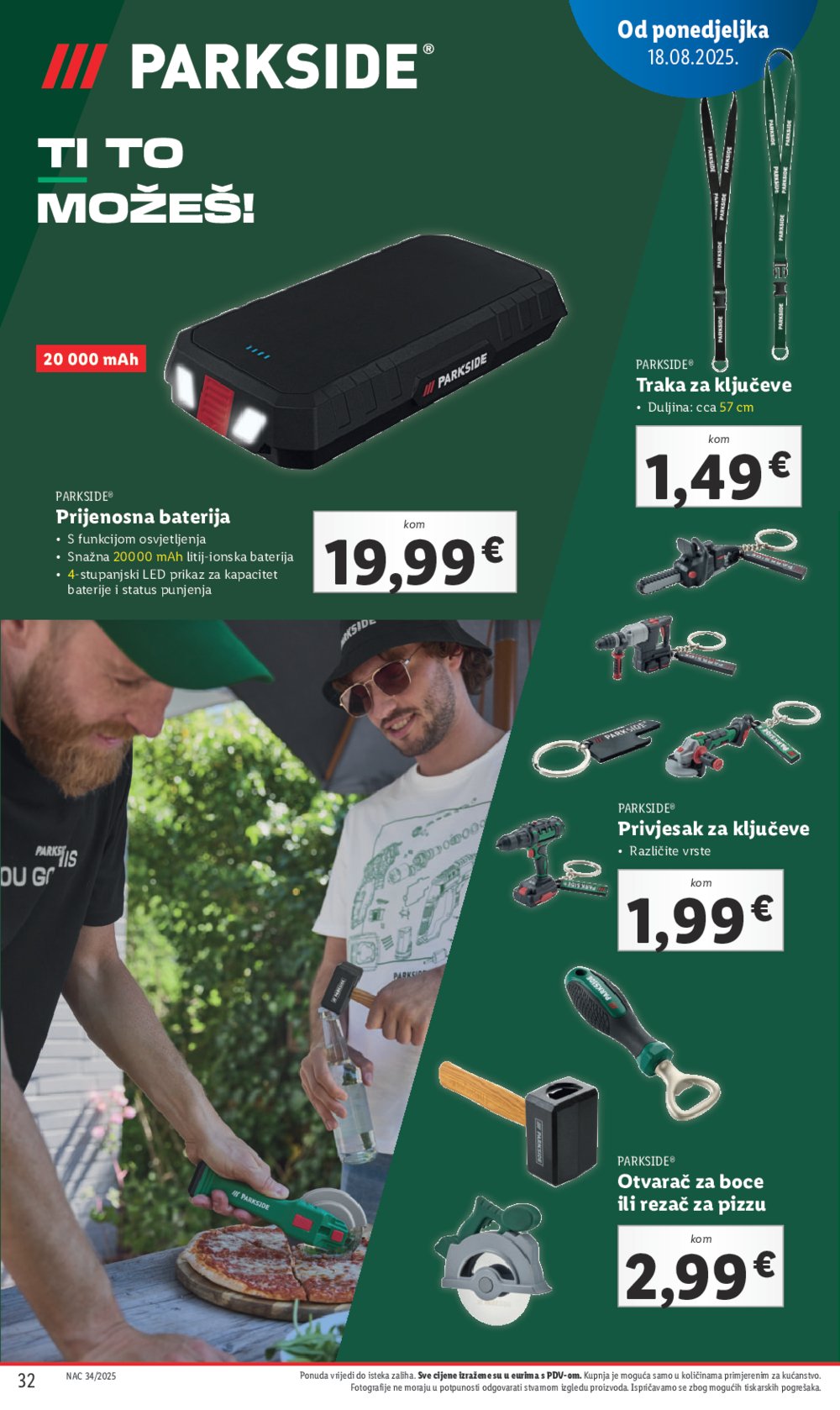 Lidl Super ponuda od ponedjeljka 18.08.-24.08.2025.