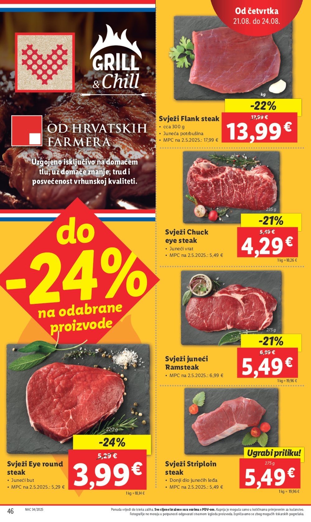 Lidl Super ponuda od ponedjeljka 18.08.-24.08.2025.