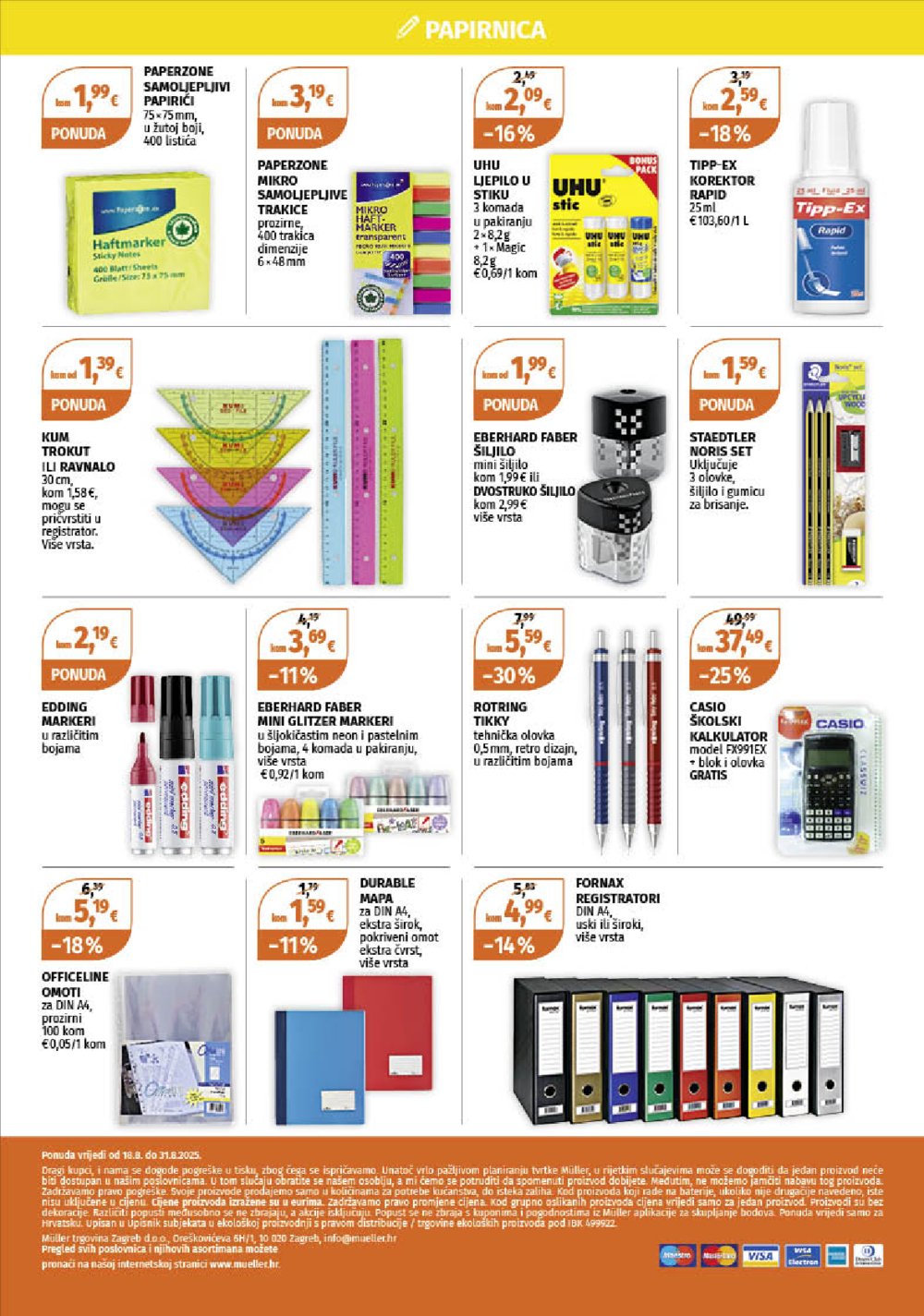Muller katalog Škola 18.08.-31.08.2025