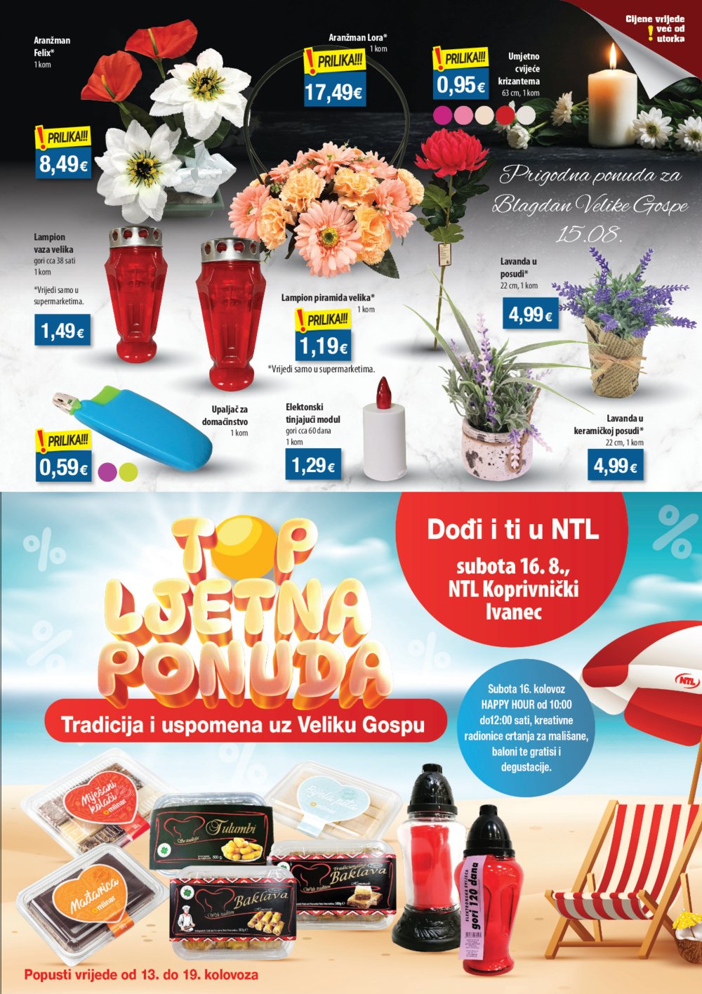 NTL katalog Akcija 13.08.-19.08.2025. Sjever